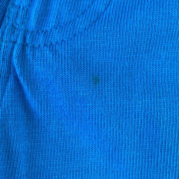 Vintage Union Bay River Short Elastic Waist Pockets Blue Long Small - Picture 6 of 12